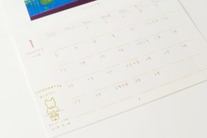 伊藤香奈さん2019カレンダー